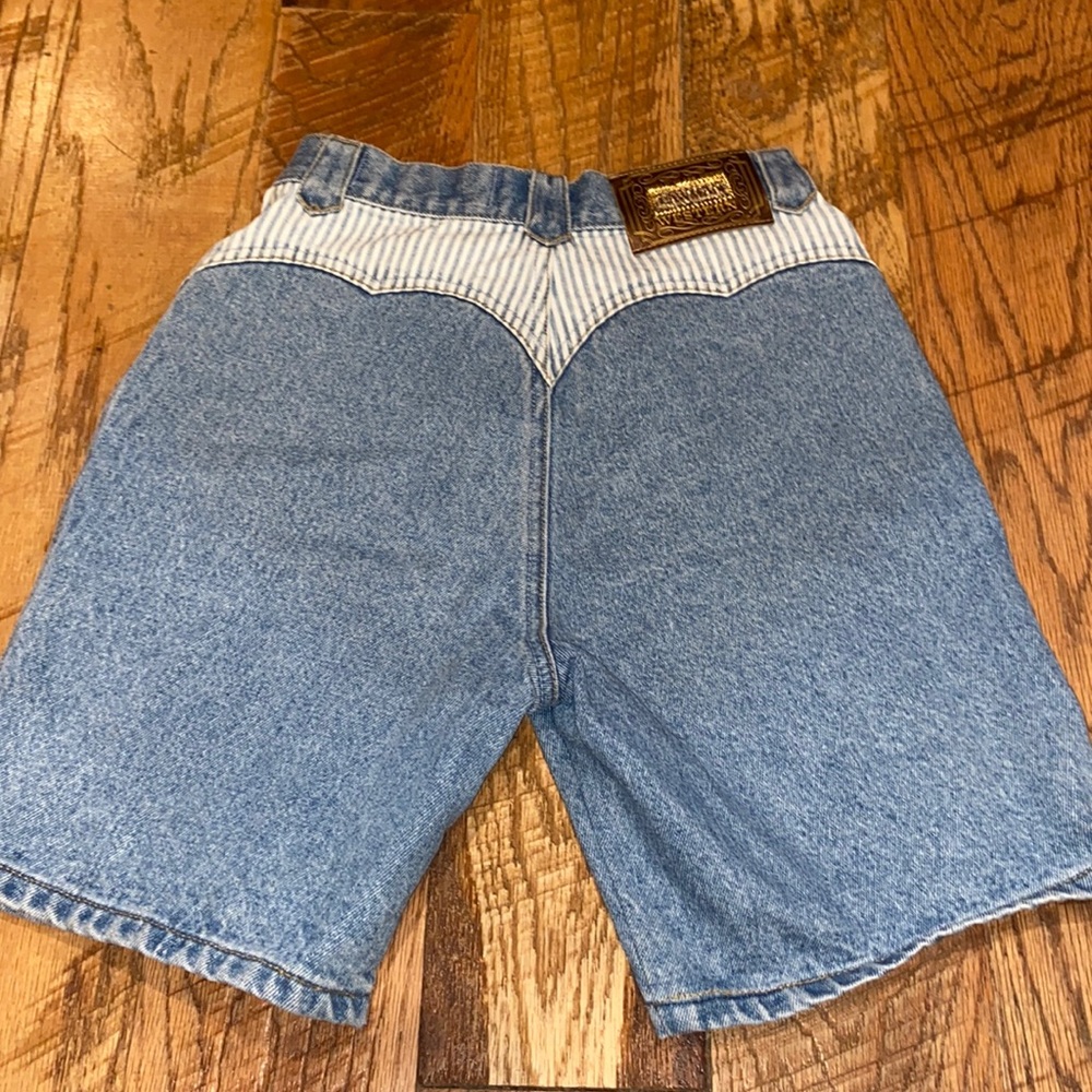 Vintage Lawman High Rise Denim Shorts